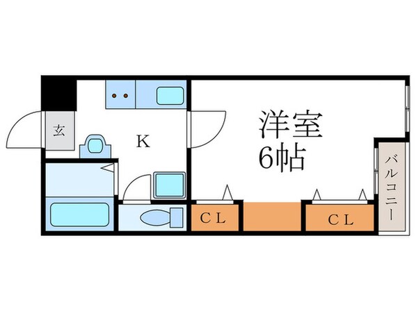 く志げ五条の物件間取画像